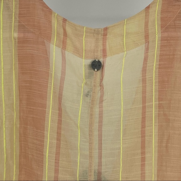 PRANA NWT MARINA BAY TUNIC COVERUP SUNSET PEACH SMALL - Picture 6 of 11